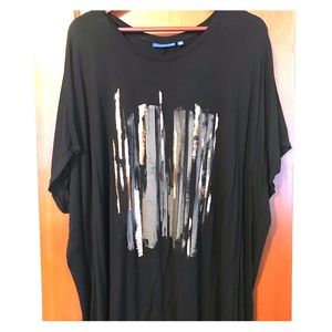 Plus size short sleeve shirt